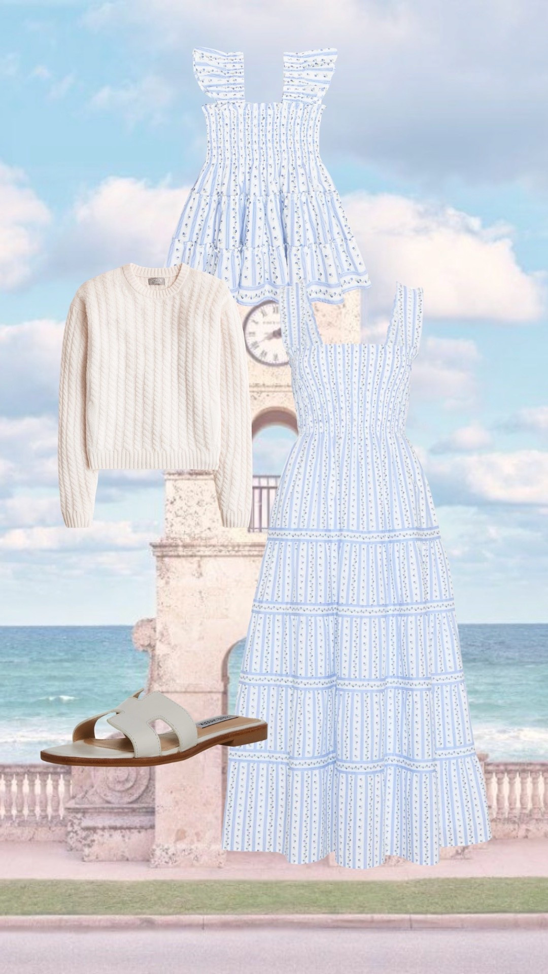 Blue and white mommy and me 🤍