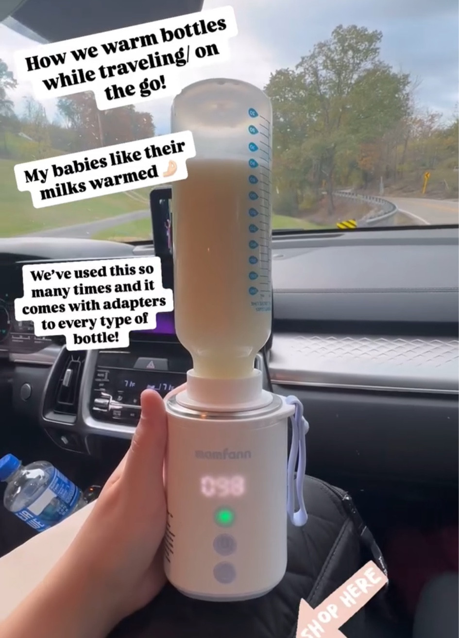 Portable bottle warmer ❤️

#LTKBaby #LTKFamily #LTKGiftGuide