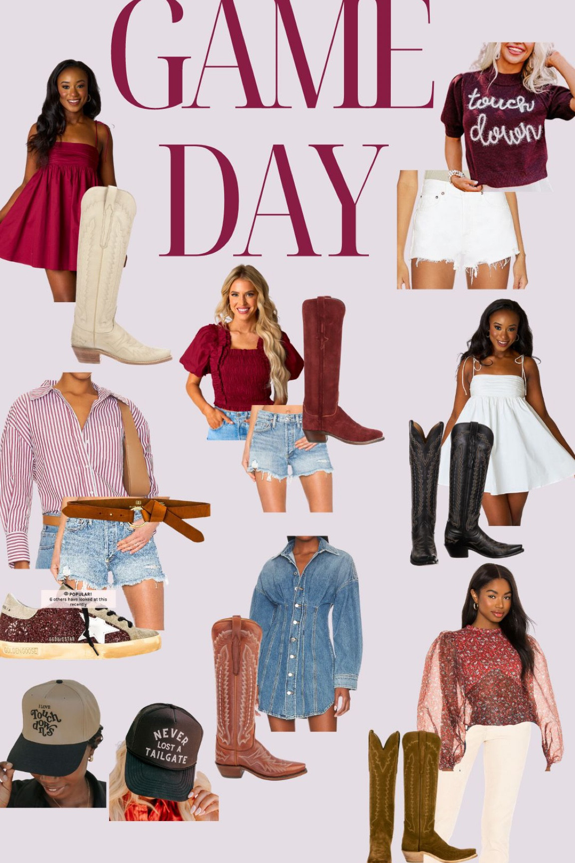 Aggie game shop day outfits