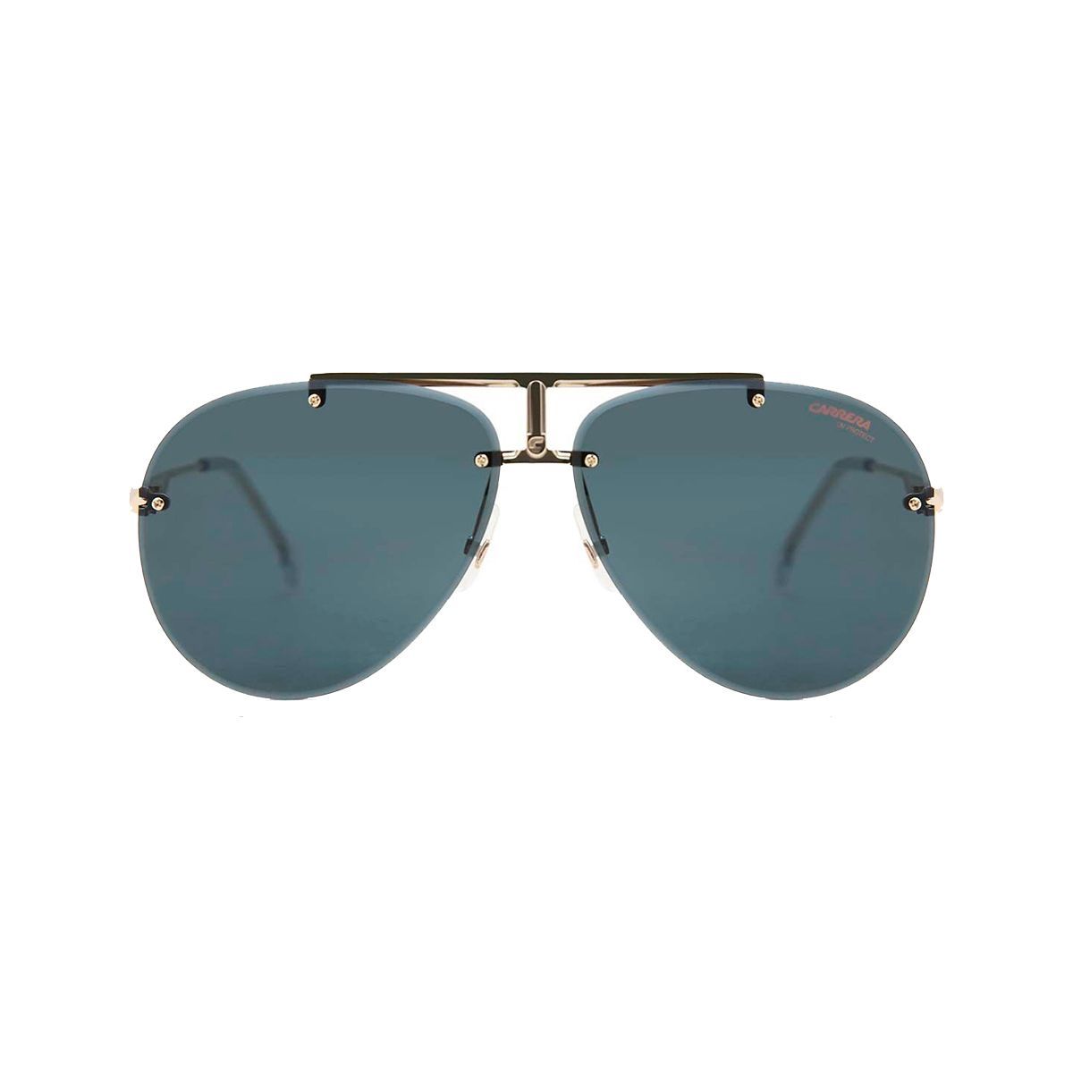 Carrera CA 1032/S J5G_QT Unisex Semi-Rimless Sunglasses Gold 62mm | Target