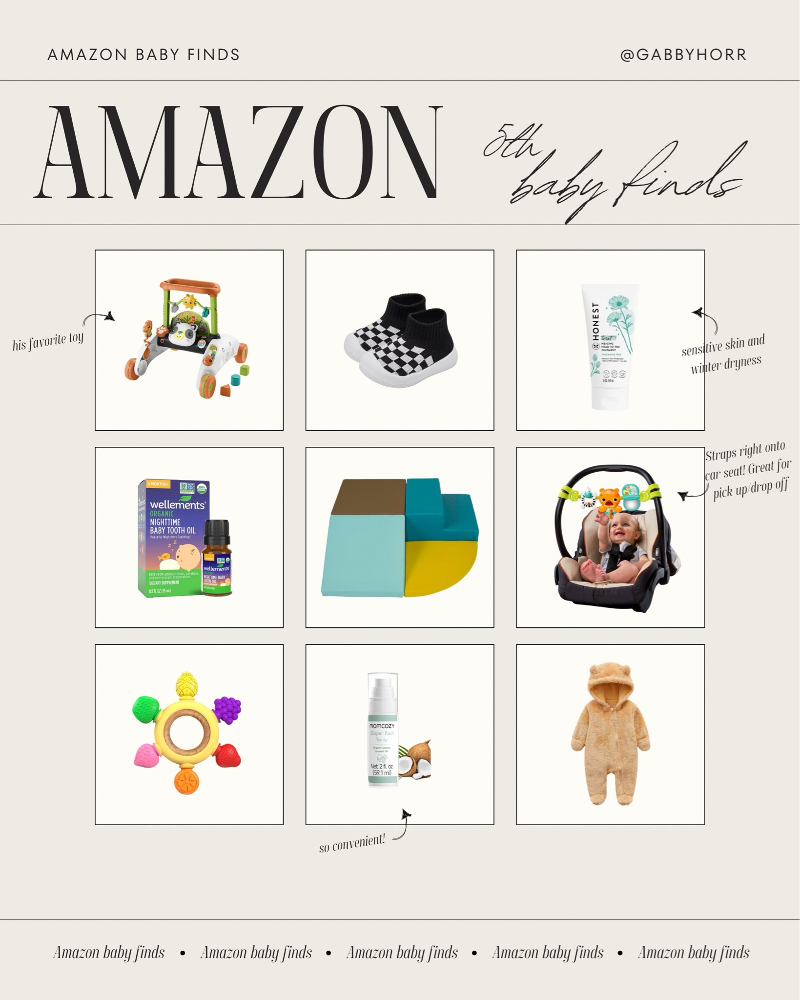 What we’re currently using for my 5th baby who is now 8 months old! Amazon baby finds for a busy mom.

#LTKBaby #LTKFamily #LTKKids