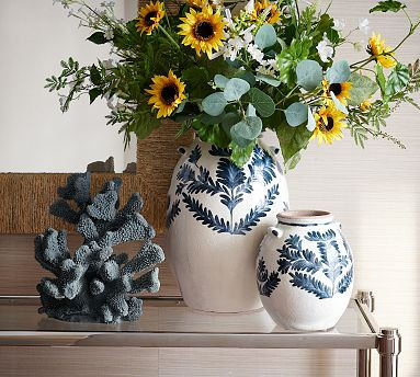 Artisan Hand Painted Vase | Pottery Barn (US)