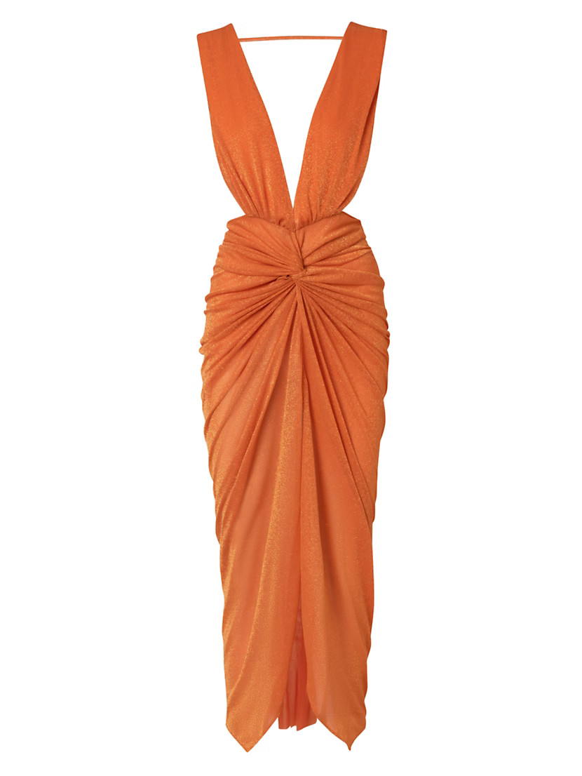 Baobab Mia Ruched Maxi Dress | Saks Fifth Avenue
