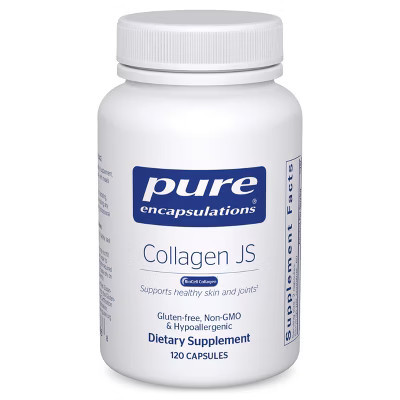 Pure Encapsulations Collagen JS - Skin & Joint Health* - 1,000 mg Hydrolyzed Biocell Collagen - Gluten Free & Non-GMO - 120 Capsules | Target
