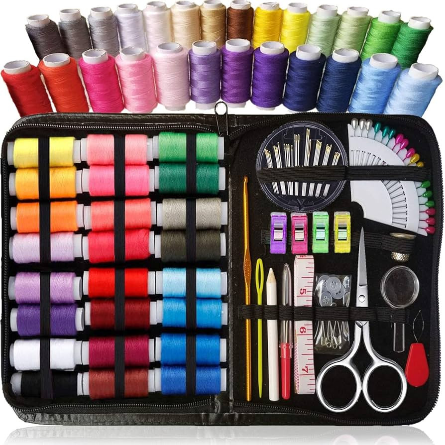 ARTIKA Sewing Kit for Adults and Beginners - Needle and Thread Kit with Sewing Accessories and Po... | Amazon (US)