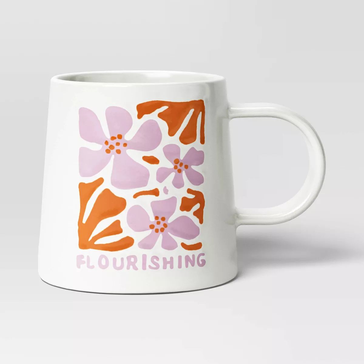 16oz Stoneware Flourishing Mug - Room Essentials™ | Target