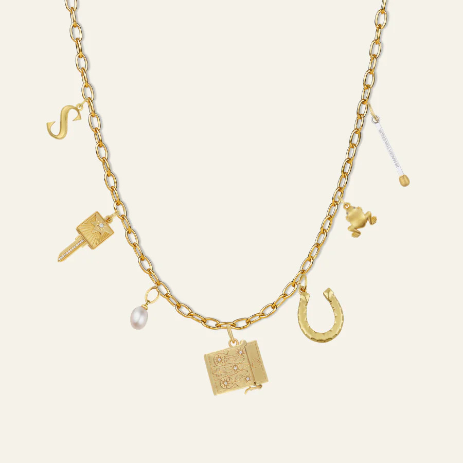 Personalized Mally Goldman Charm Necklace | HART