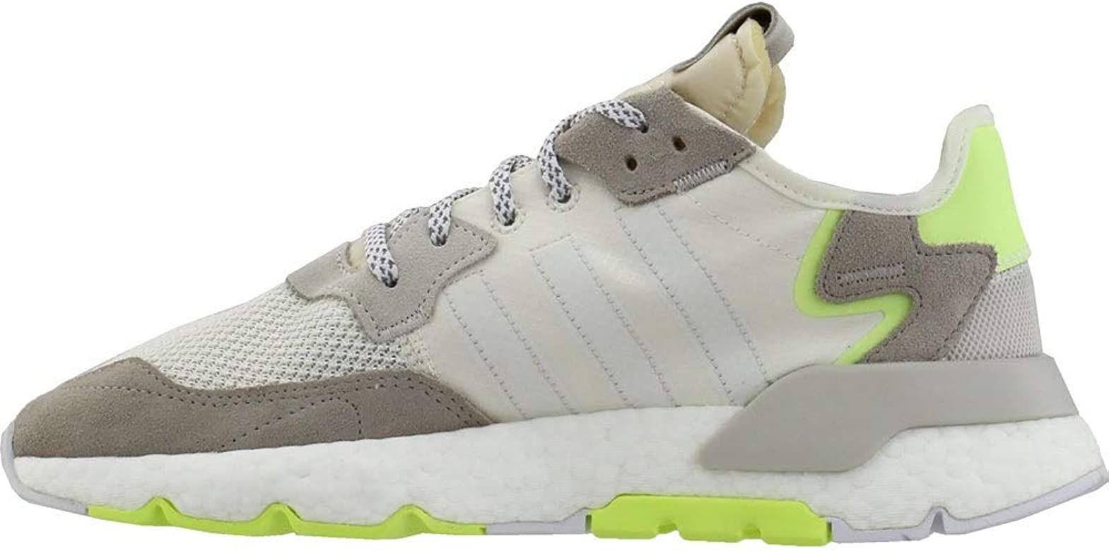 adidas Womens Nite Jogger Sneakers Shoes Casual - Off White - Size 8 B | Amazon (US)