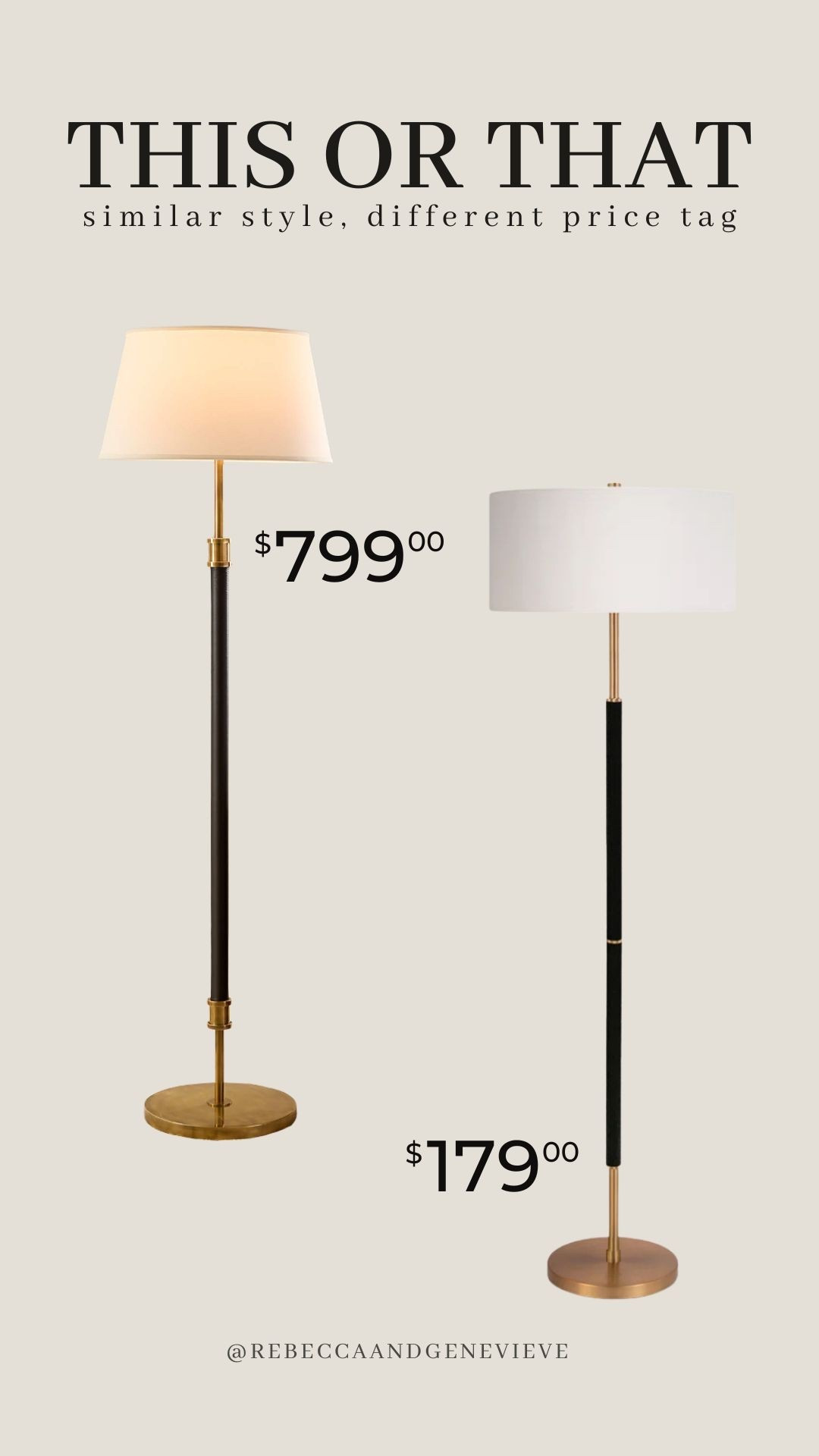 Similar style but different price tag

#LTKHome