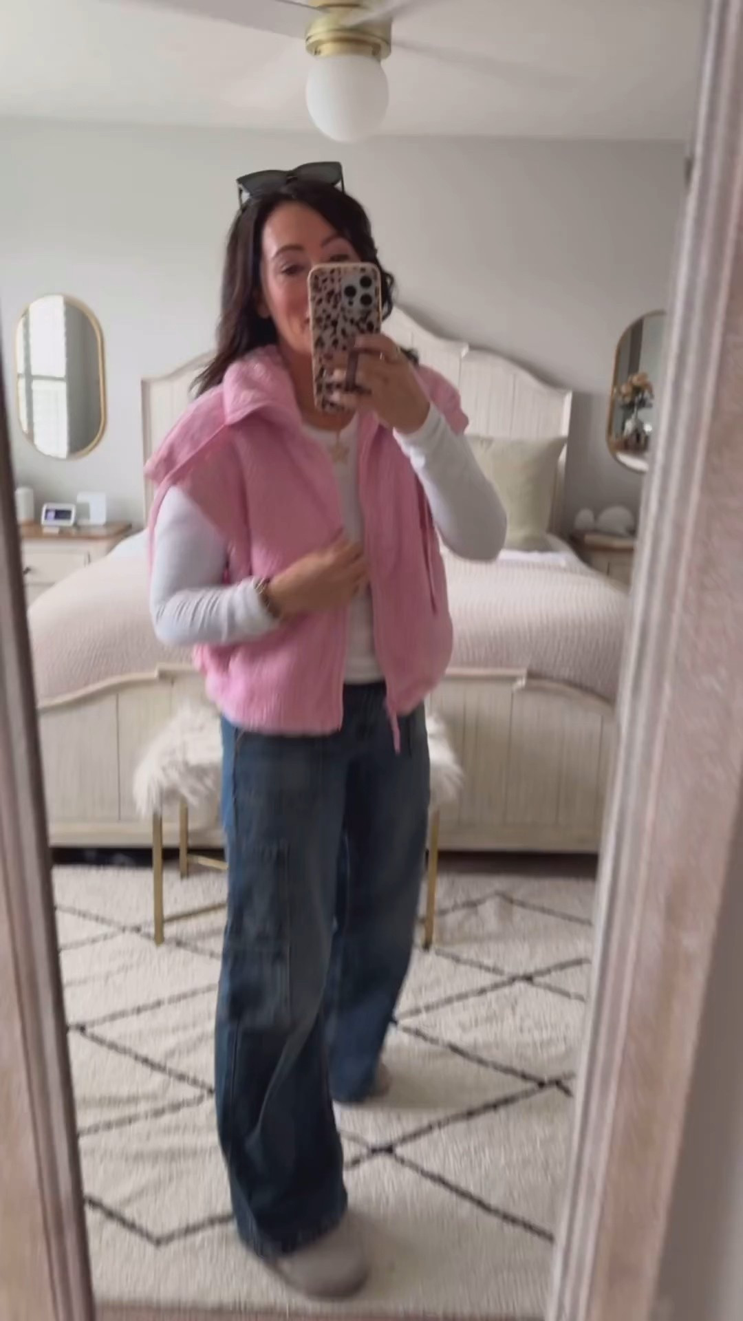 • medium vest
• size 8 tee
• medium denim - run big
• size down in clogs - they run big 



#LTKSeasonal #LTKHoliday #LTKCyberWeek