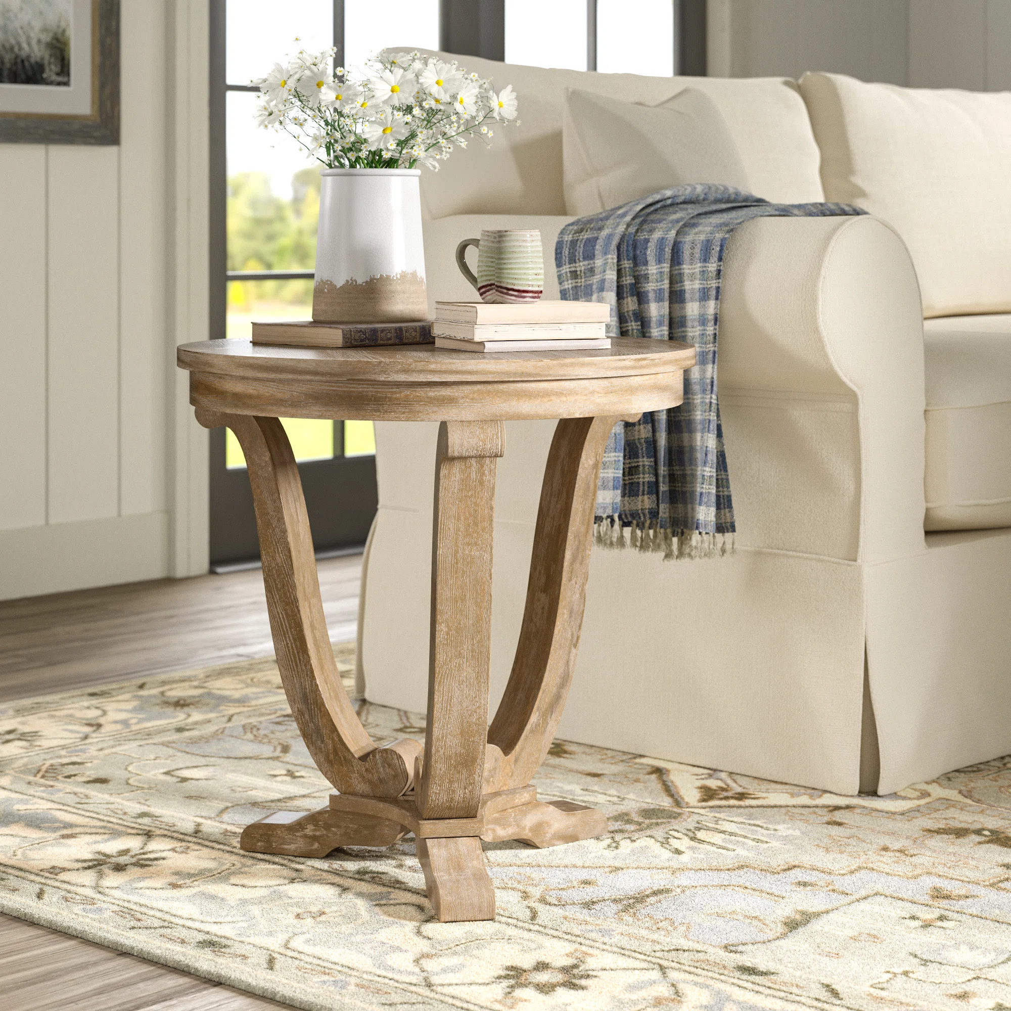 Kelly Clarkson Home Adagio Pedestal End Table & Reviews | Wayfair | Wayfair North America