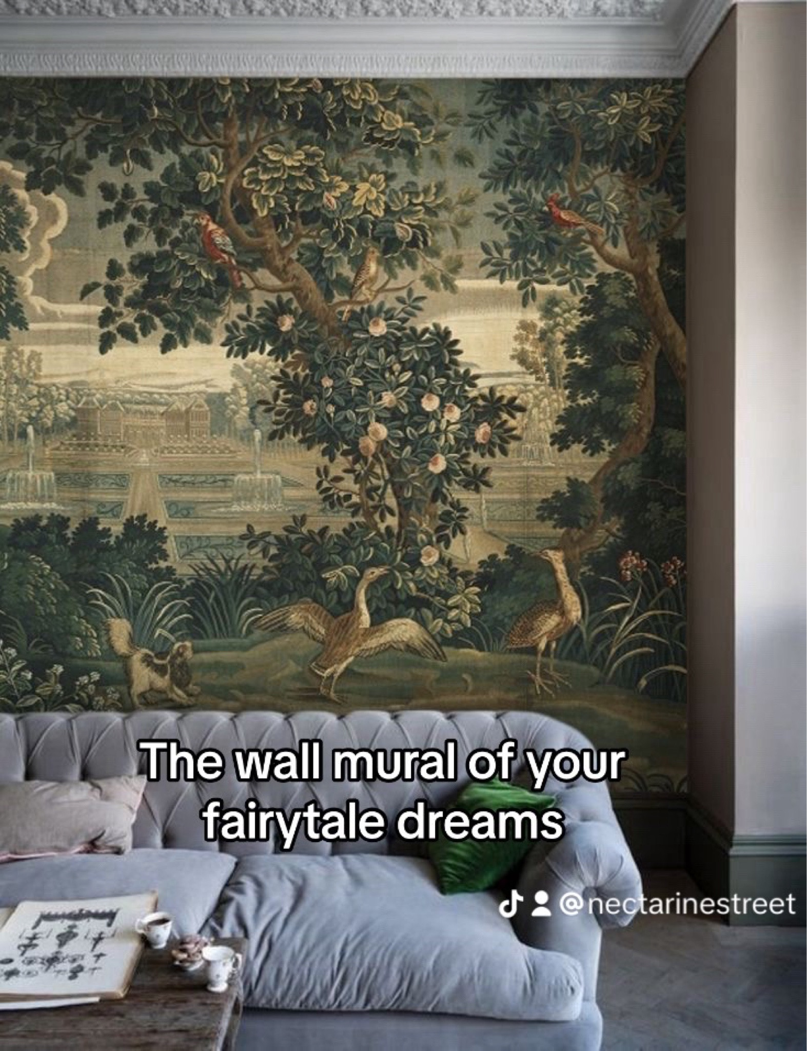 Wall mural 
Wallpaper mural
Wall art
Chinoiserie 
Morris and co 

#LTKhome