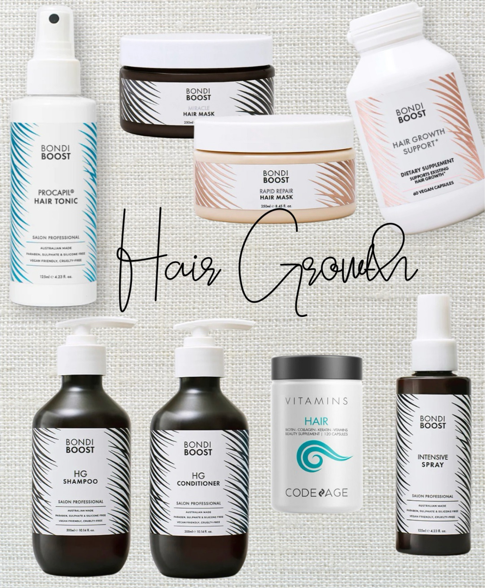 The ultimate hair growth regimen — I have seen significant hair growth + health since using these @BondiBoost products & recommend to anyone struggling with hair loss, growth, or need a little extra hair support! 🤎 



#hairgrowth #bondiboost #haircare #hairloss #rapidrepair #hairtreatment #haircare

#LTKbeauty #LTKfindsunder100