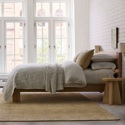 Reflections Matelasse Tree Quilt & Shams | West Elm (US)