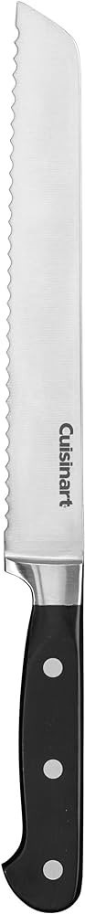 Cuisinart C77TR-8BD Triple Rivet Collection 8" Bread Knife, Black | Amazon (US)