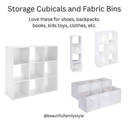 Storage Cubes, Cubicals, Organizing Shelves, Storage Bins

#LTKhome