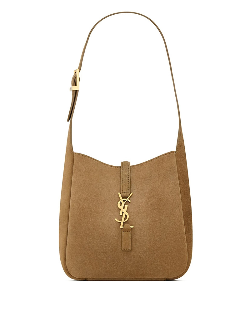 Saint Laurent Le 5 A 7 Supple Baby Shoulder Bag in Suede | Bloomingdale's (US)