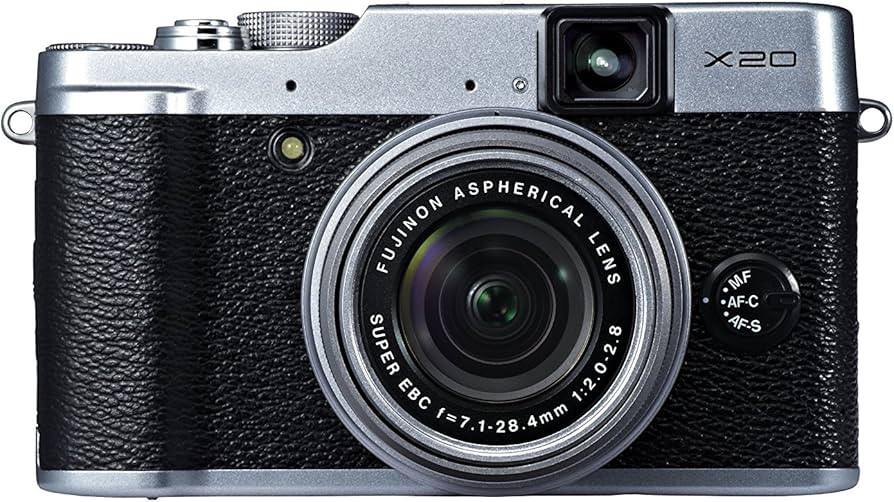 Fujifilm X20 12 MP Digital Camera with 2.8-Inch LCD (Silver) | Amazon (US)