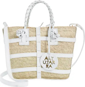Mini Watermill Woven Palm Tote | Nordstrom