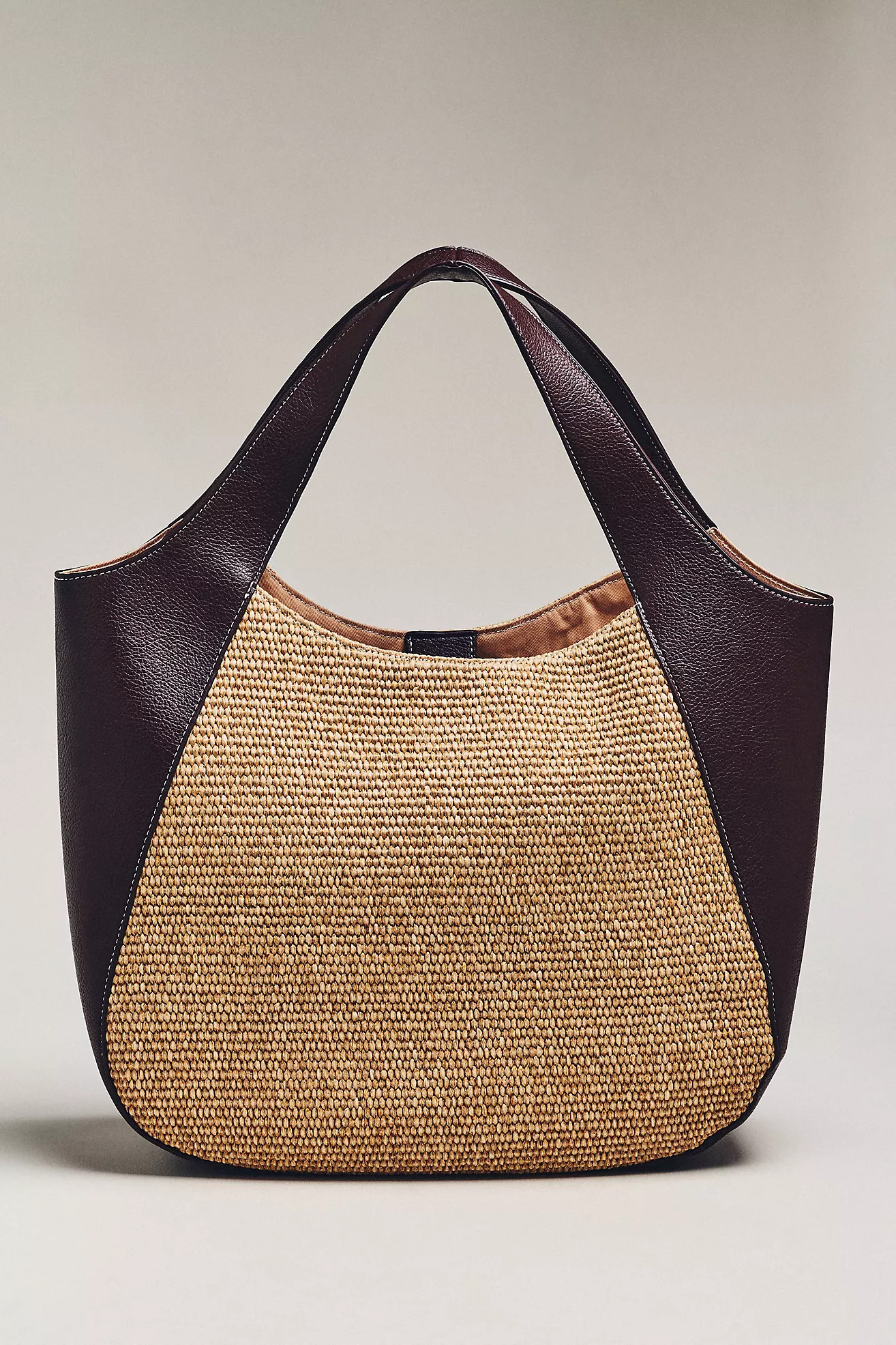 Sonia Medium Slouchy Tote Bag: Raffia Edition | Anthropologie (US)