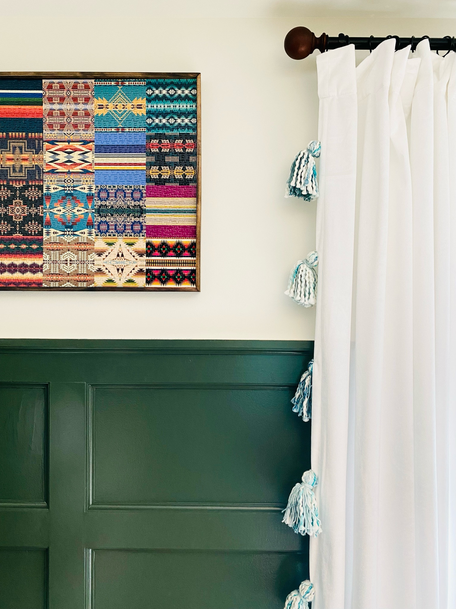 These tassel curtains are a DIY. I linked the inspiration curtains at two different price points

#LTKhome