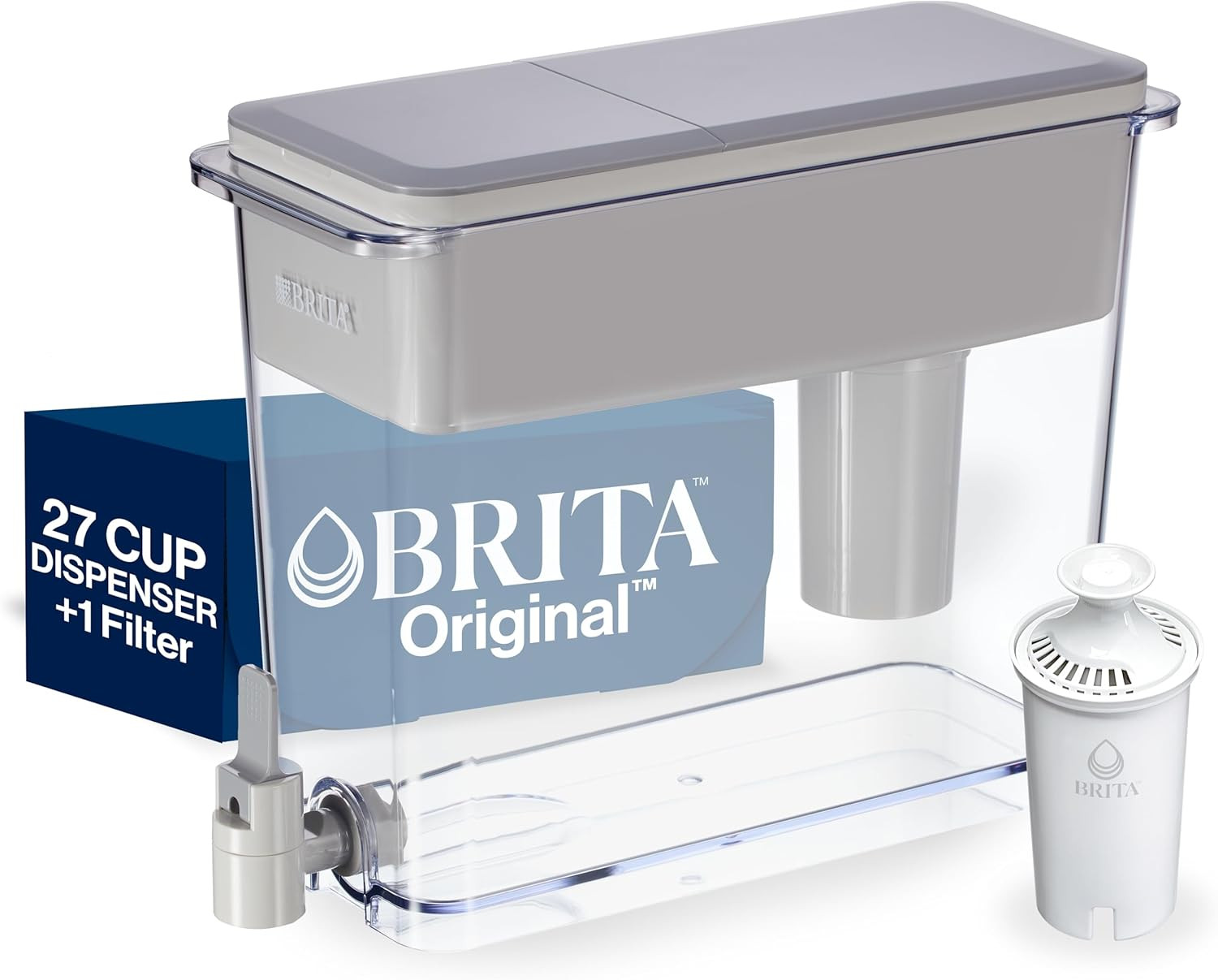 Brita UltraMax Large Water Dispenser With Standard Filter, BPA-Free, Reduces Copper, Cadmium and ... | Amazon (US)
