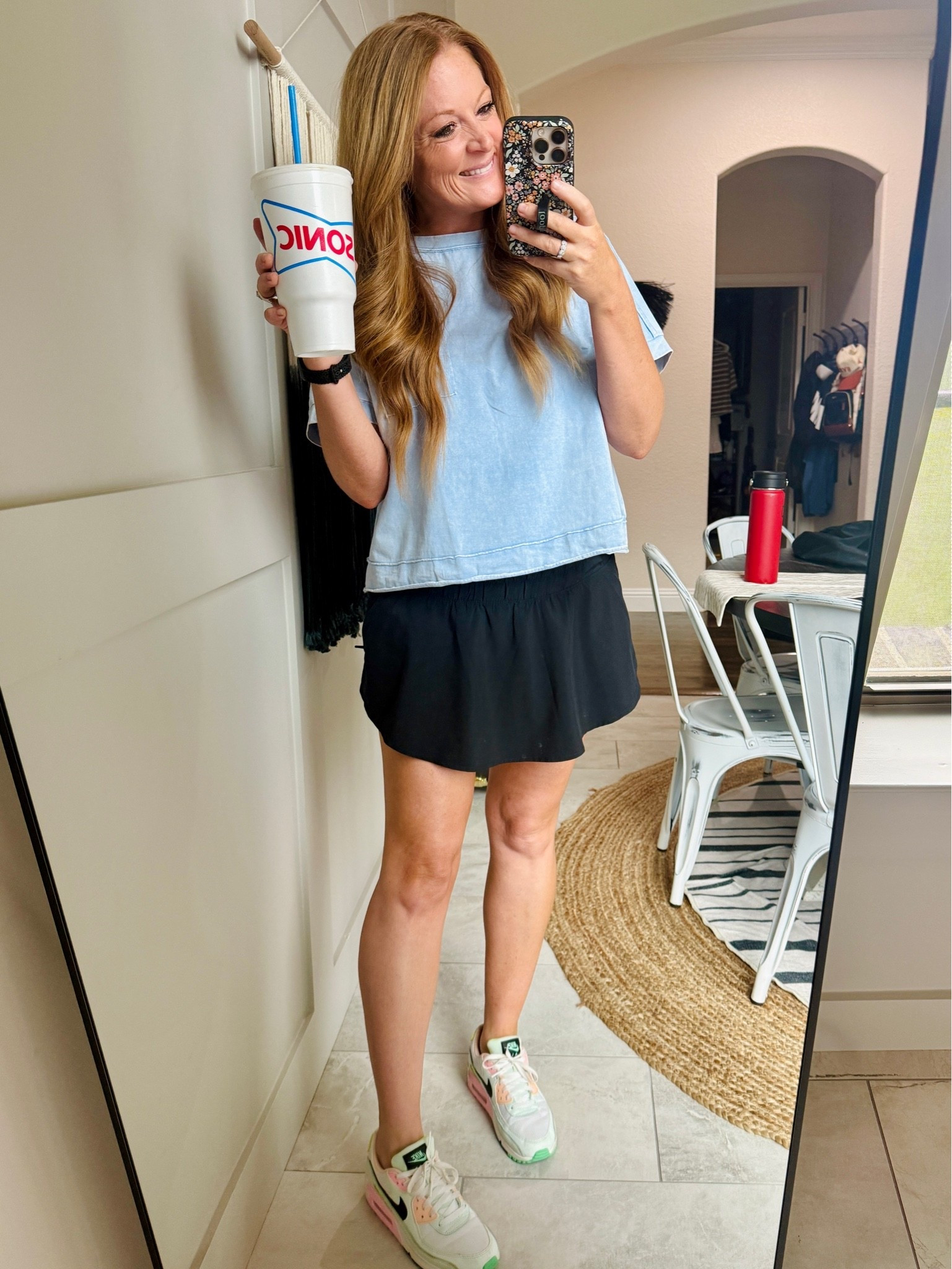 Still wearing & loving this little skort.

Amazon skort: regular size M (it is shorts in the back)
Amazon boxy acid washed tee: sized up to a L

#LTKOver40 #LTKmomlife