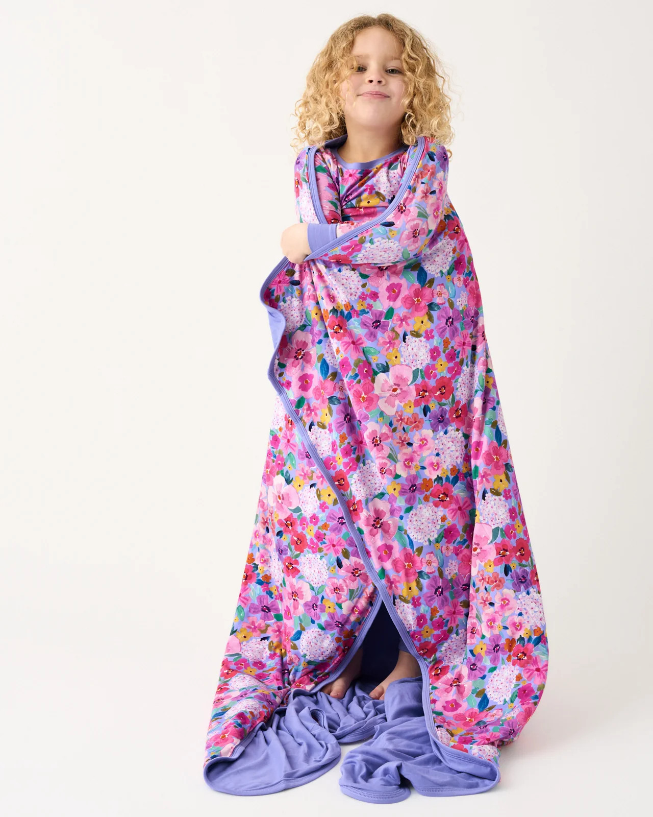 Sweet Sprigs Large Cloud Blanket | Little Sleepies