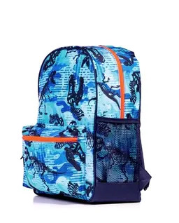 Boys Tie Dye Dino Backpack - tidal | The Children's Place