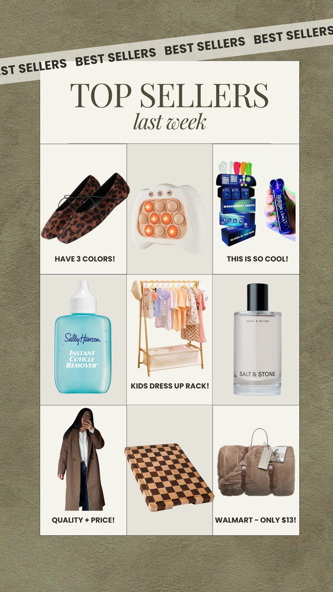 Best sellers from last week!

best sellers, home finds, kids, amazon finds, amazon home, amazon fashion, amazon kids

#LTKHome