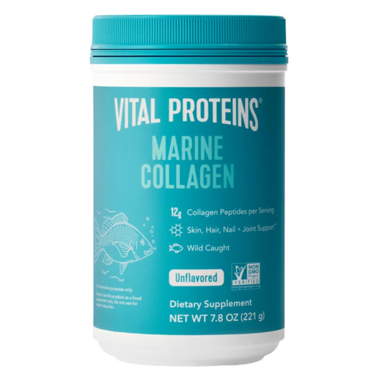 Vital Proteins Marine Collagen Peptides for Joint, Hair, Skin, and Nails Support Supplement Powde... | Walmart (US)