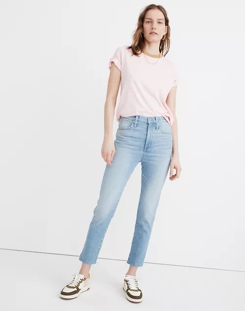 Stovepipe Jeans in Devoe Wash: Raw-Hem Edition | Madewell