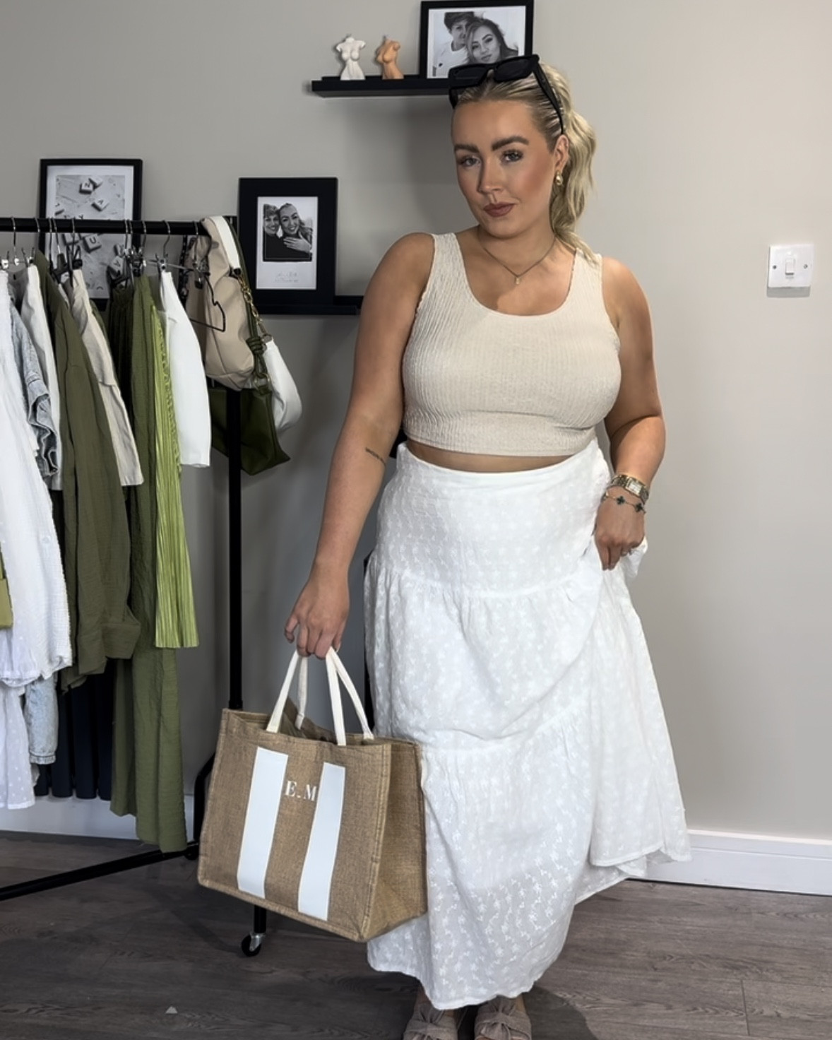 White maxi skirts all summer long ☀️🥰 

#LTKmidsize #LTKuk #LTKsummer