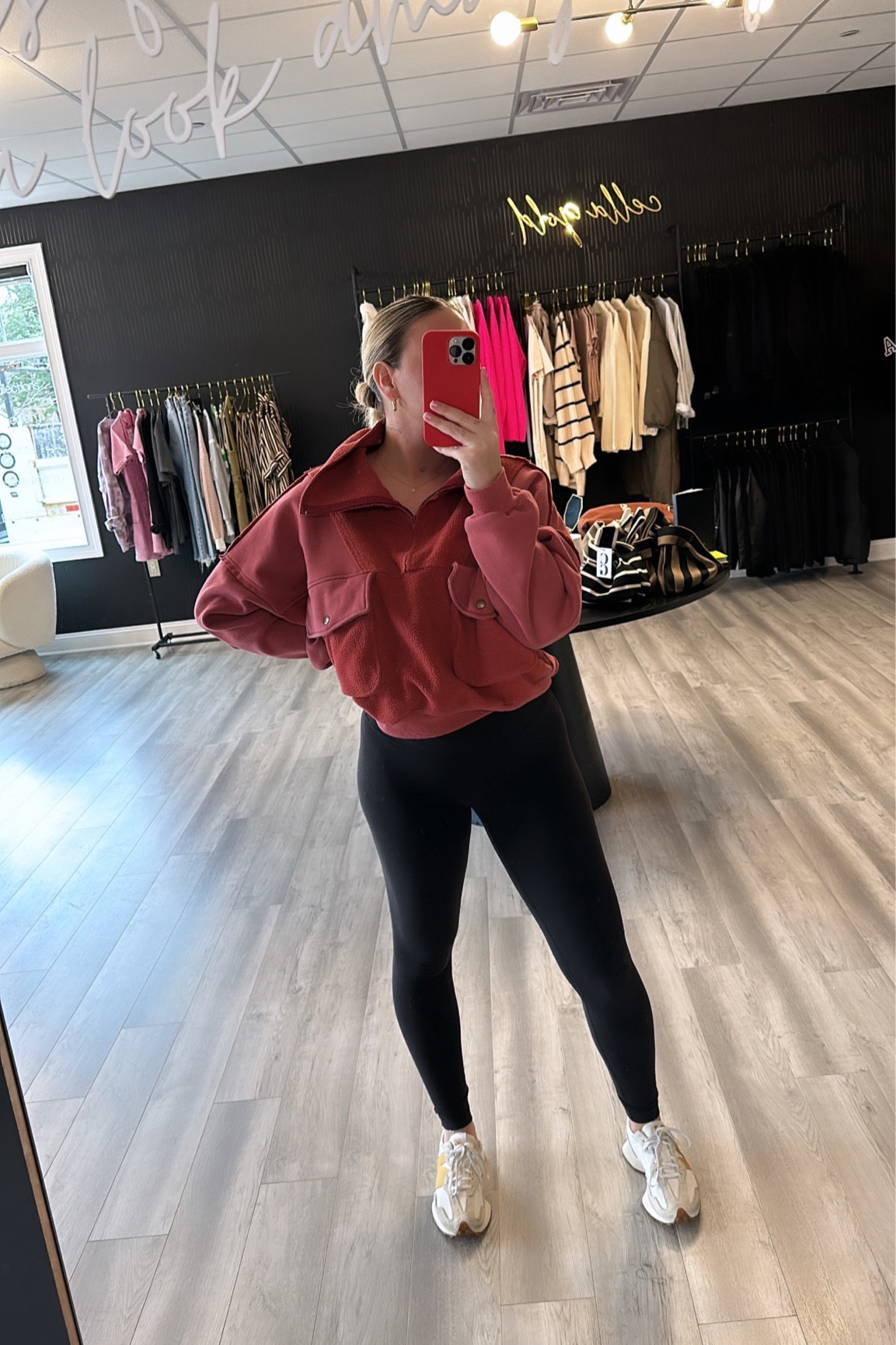 1/27 FIT

PULLOVER: www.cellagold.com
CODE “CELLA” TO SAVE

JEWELRY: www.bijouxandspice.com
CODE “GIANA10" TO SAVE

leggings: size 6
sneakers: TTS, 7.5

#LTKMostLoved #LTKshoecrush #LTKstyletip