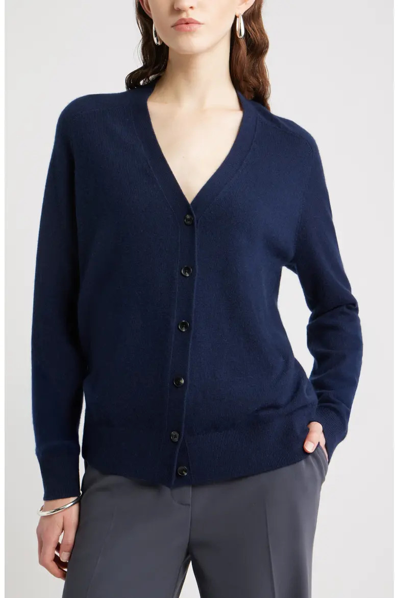 Cashmere V-Neck Cardigan (Women) | Nordstrom | Nordstrom