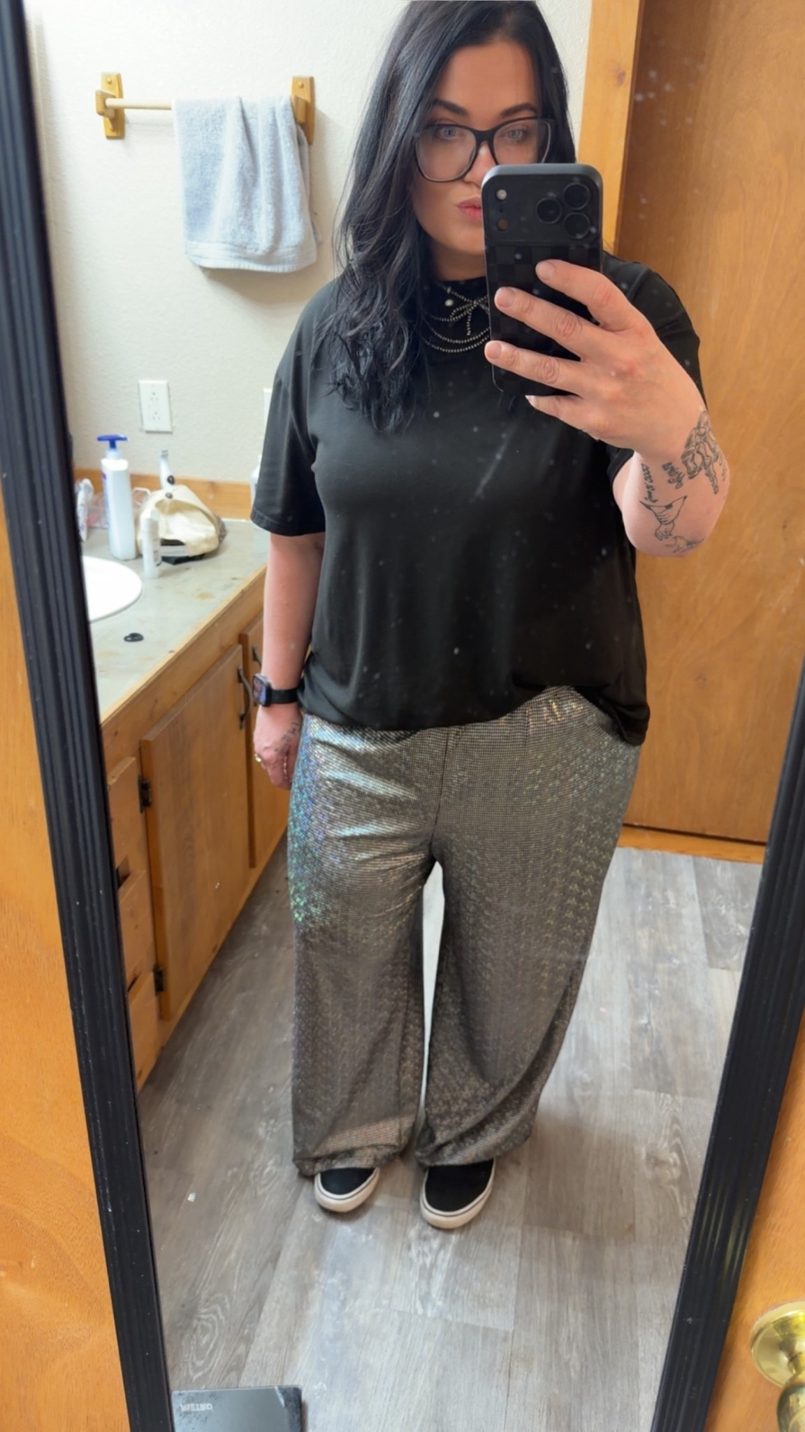 Got all of the compliments on these pants today. 

#LTKootd #LTKPlusSize #LTKMidsize