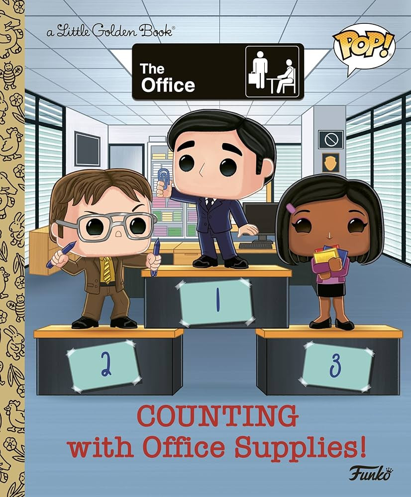The Office: Counting with Office Supplies! (Funko Pop!) (Little Golden Book) | Amazon (US)