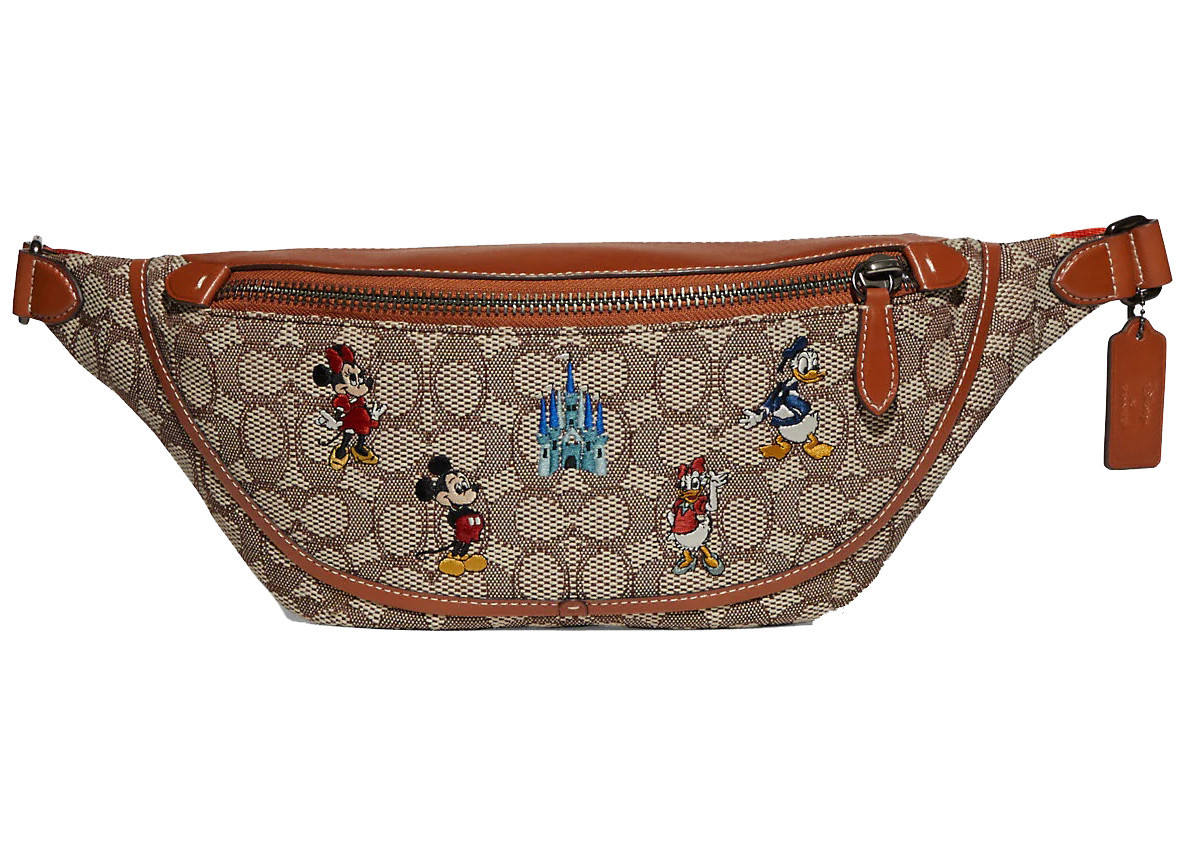 Women's Coach x Disney League Belt Bagin Cocoa | StockX
