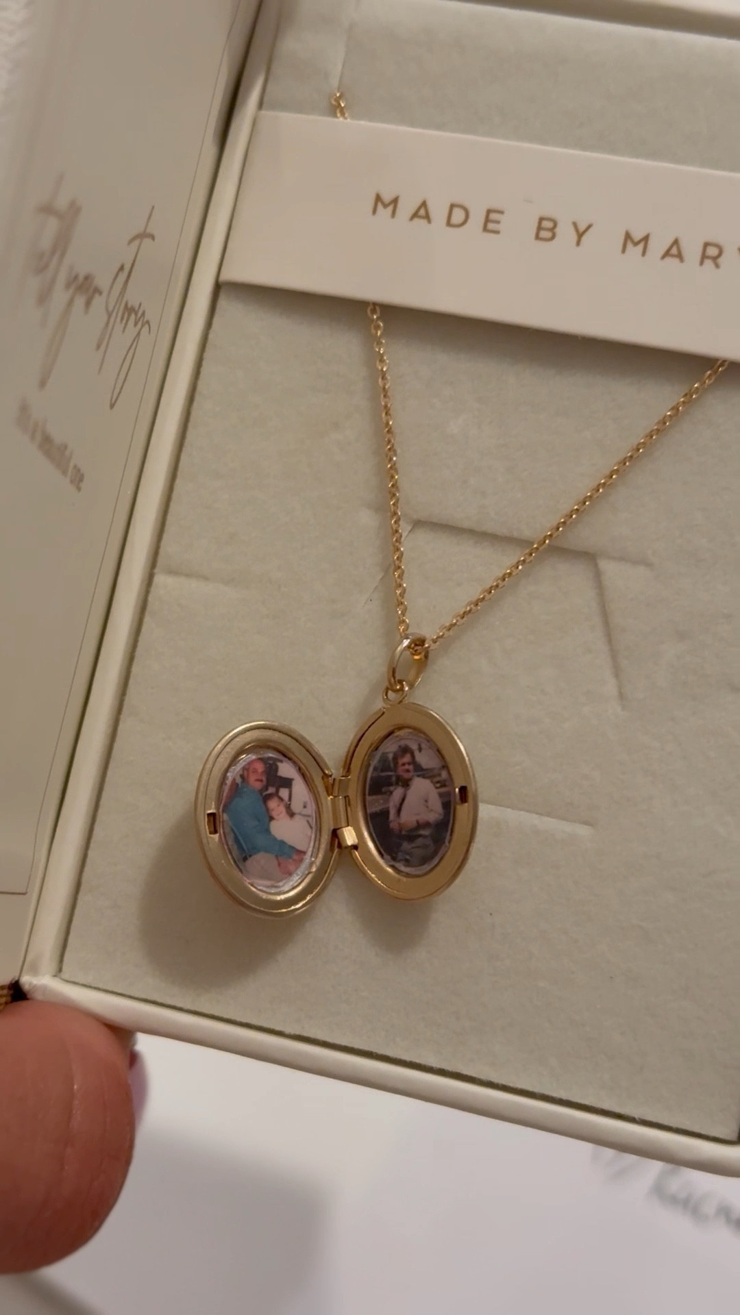 My locket necklace my girlfriend Rachelle gifted me🫶🏼✨ holding two of my favorite pictures of my dad & I🤎

Made by Mary / jewelry / gift ideas / for her / Holley Gabrielle 

#LTKStyleTip #LTKFindsUnder100 #LTKFamily