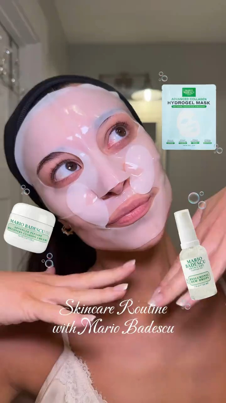 Deep hydration skincare routine with Mario Badescu 🫧🤍

#LTKgrwm #LTKBeauty #LTKselfcare