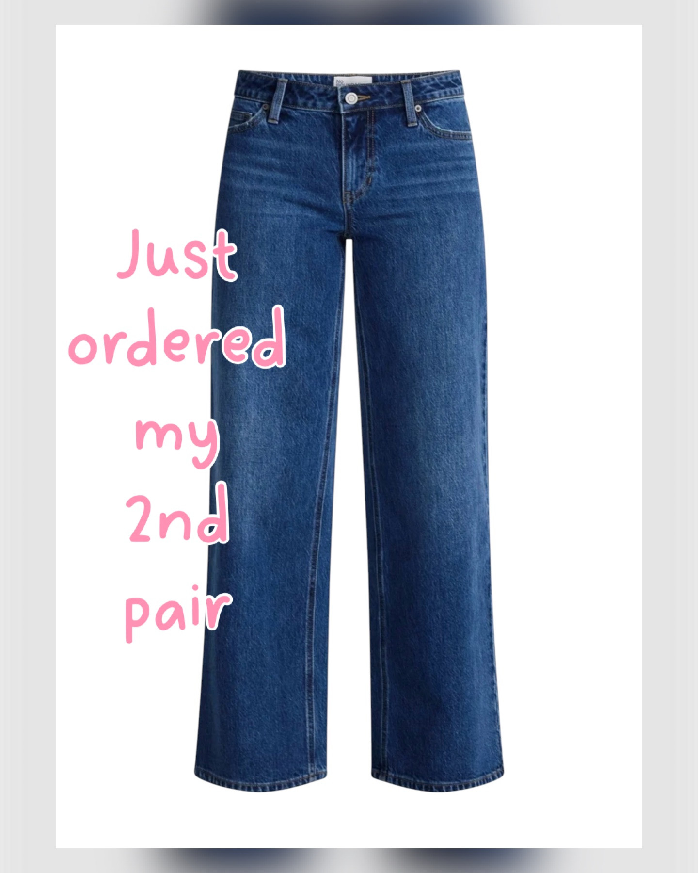 Just Ordered My Second Pair of These Jeans 🤍👖

When I tell you these are that good… I immediately ordered a second pair. 🙌 These Walmart jeans are comfortable, flattering, and have the perfect relaxed wide-leg silhouette that’s everywhere for fall. The mid-rise fit is easy to wear, and the dark wash makes them look much more expensive than their price tag.

They’ve quickly become one of my most-worn pairs because they’re so versatile—dress them up with a blazer and loafers or keep it casual with a sweater and sneakers. If you’ve been looking for an affordable denim update for fall, these are definitely worth trying. 🍂💙

Dark wash denim, wide-leg jeans, Walmart fashion finds, affordable fall fashion, everyday denim, casual outfits, fall wardrobe staples, budget-friendly style, women’s jeans, capsule wardrobe.

#LTKOver40 #LTKPetite #LTKootd