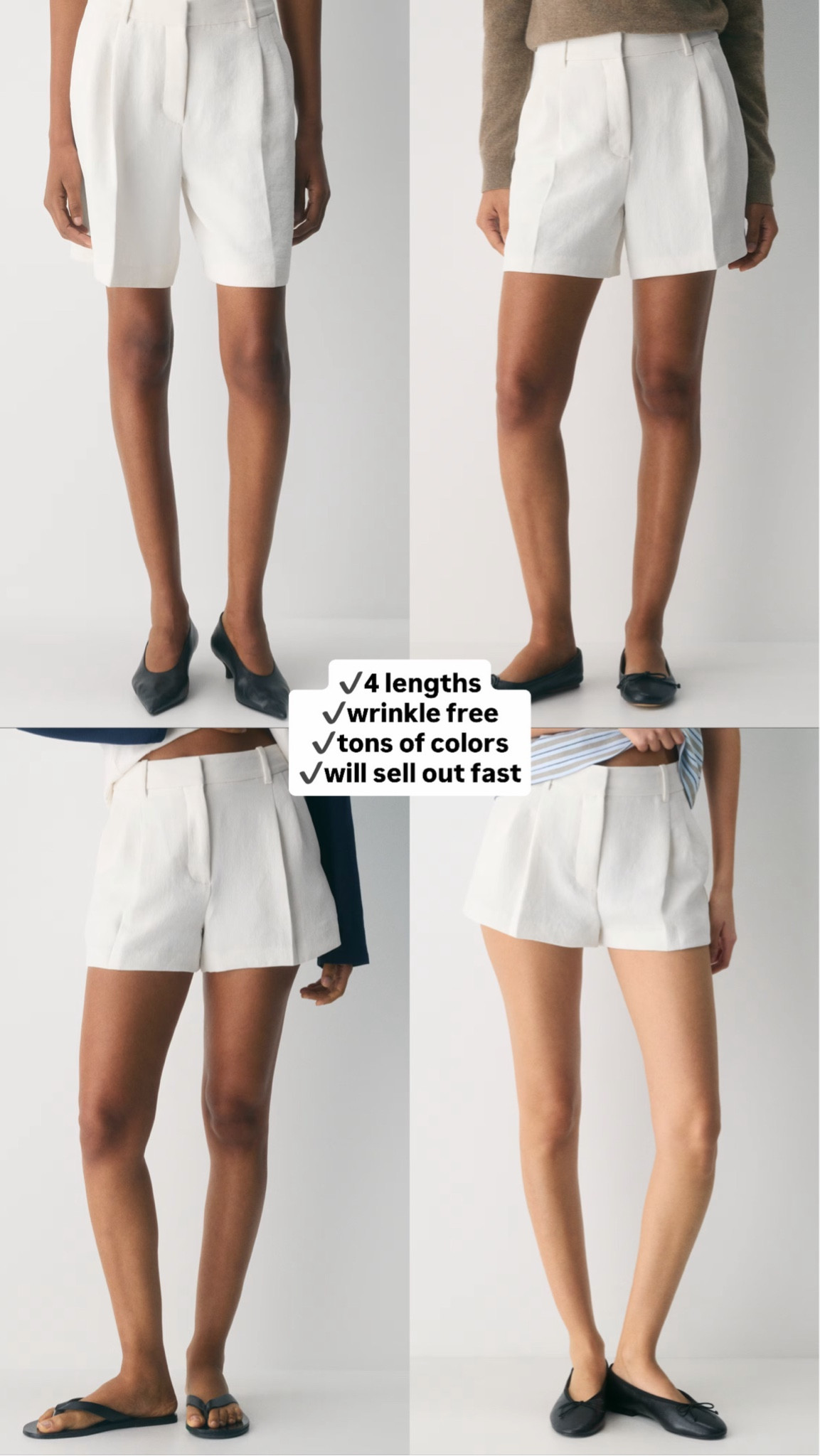 SIZE: I size up one size to a 6 for a more loose relaxed fit but they fit TTS. Color is light birch