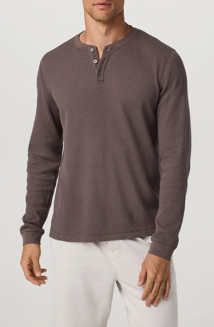 Waffle Knit Henley | Nordstrom