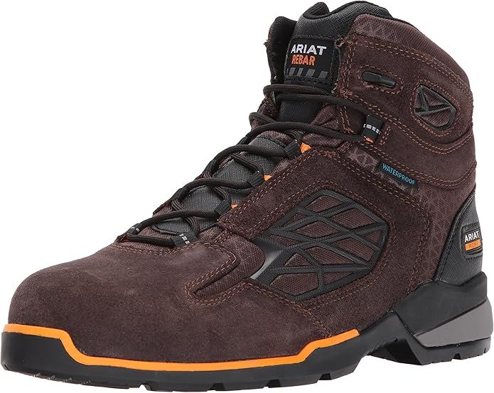 ARIAT Men's Rebar Flex 6" H2o Composite Toe Work Boot | Amazon (US)