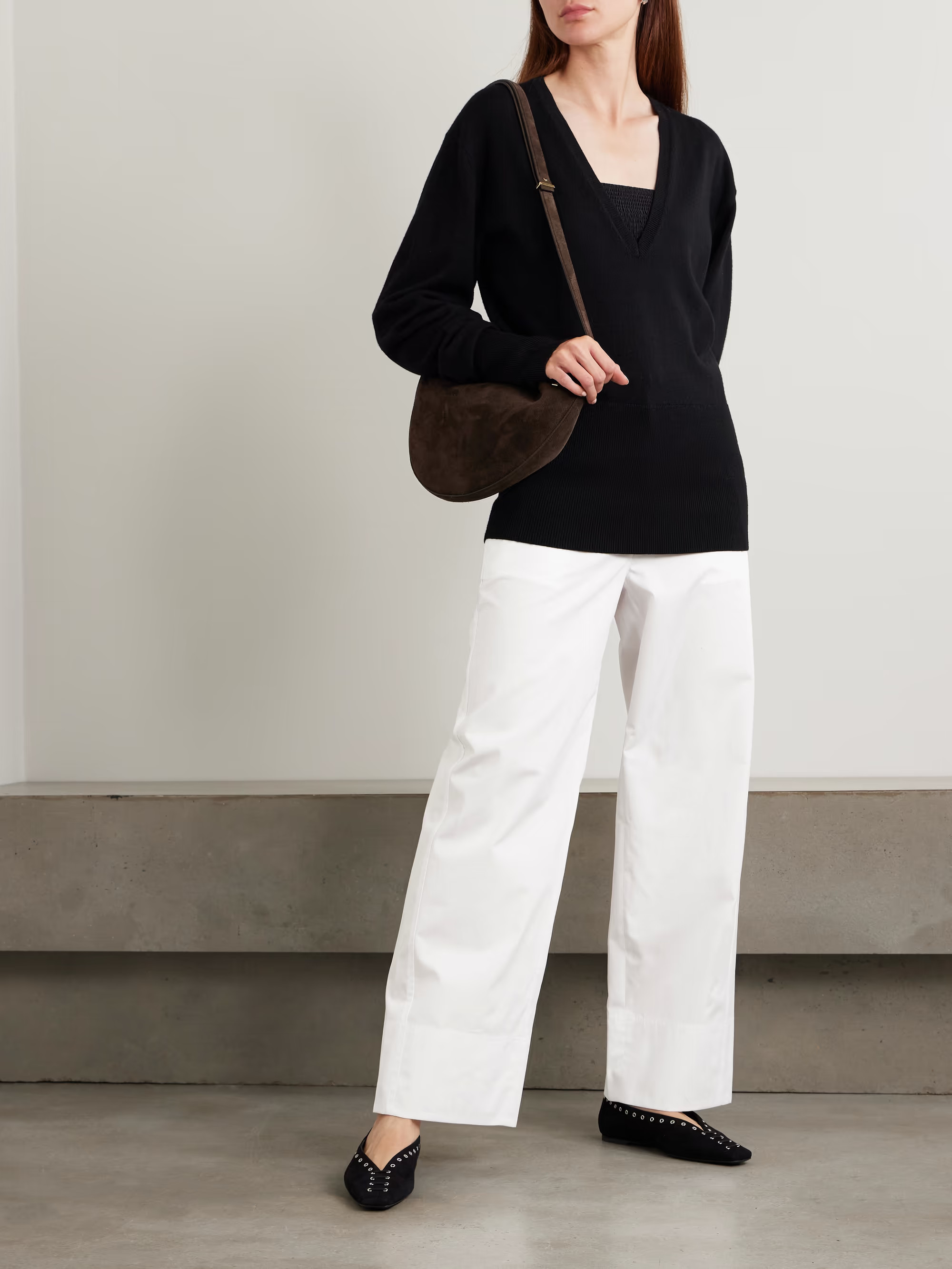 Organic cotton-poplin pants | NET-A-PORTER (UK & EU)