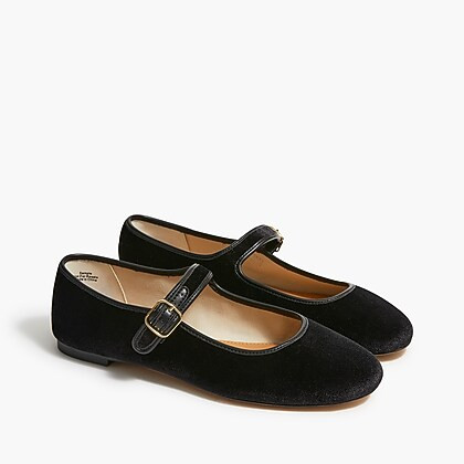 Velvet Mary Jane flats | J.Crew Factory