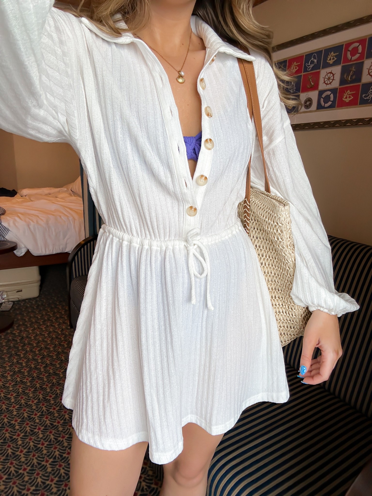 Wearing a small in everything 