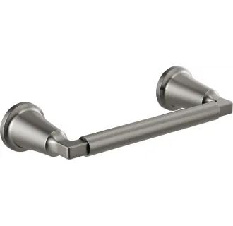 Delta 74808-KS Black Stainless Bowery 8" Towel Bar - Limited Lifetime Warranty | Build.com, Inc.