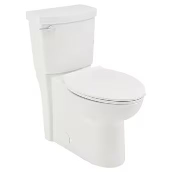 American Standard Clean White WaterSense Elongated Chair Height 2-Piece Toilet 12-in Rough-In Si... | Lowe's