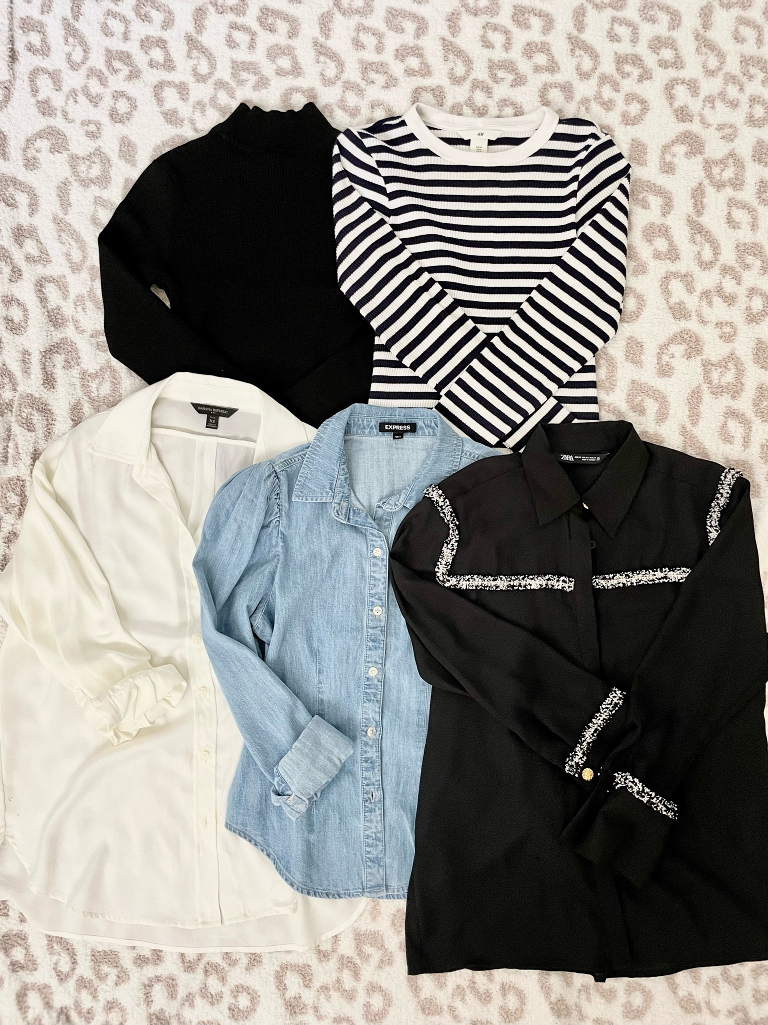 Striped shirt, layering shirt, button down, satin top, chambray top 

#LTKunder100 #LTKSeasonal #LTKstyletip